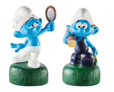Smurf Garden Statues