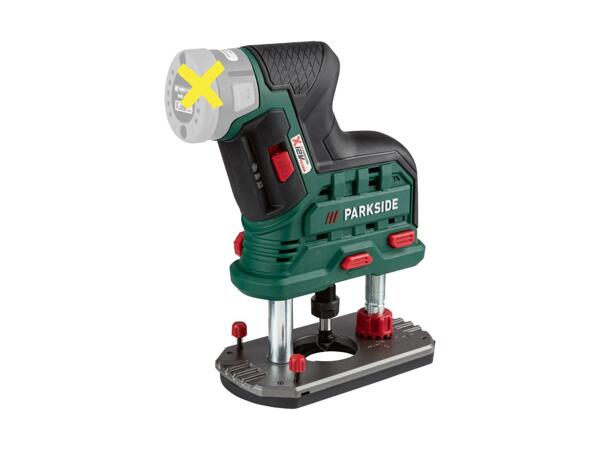 PARKSIDE(R) Batteridreven overfræser 12 V
