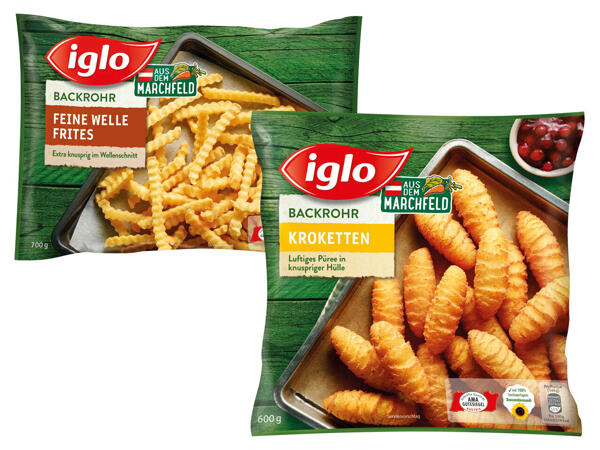Iglo Feine Welle Frites oder Kroketten