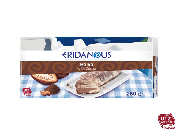 Halva med kakao