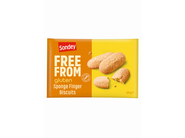 Gluten and Lactose Free Sponge Finger Biscuits