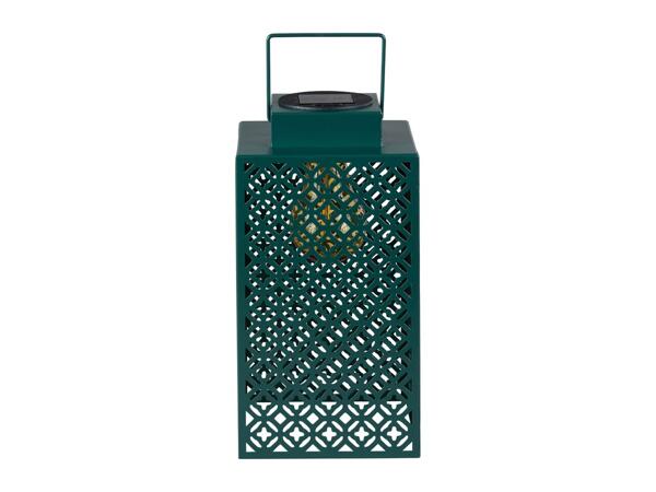 Livarno Home Green LED Solar Lantern