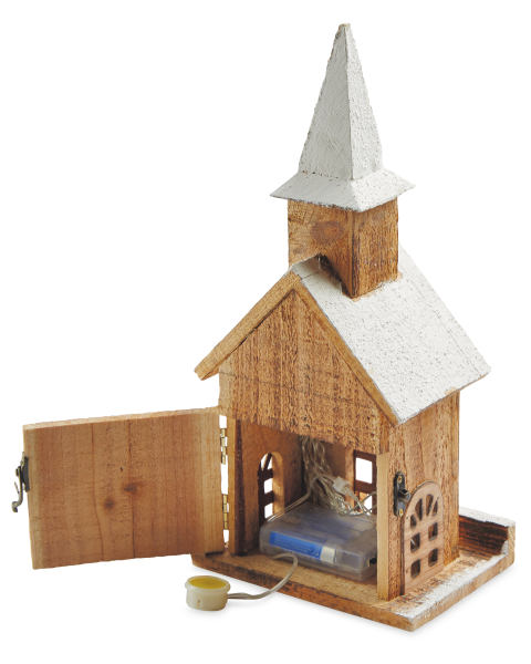 Christmas Wooden Church
