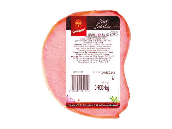 Sokolow Pork Loin