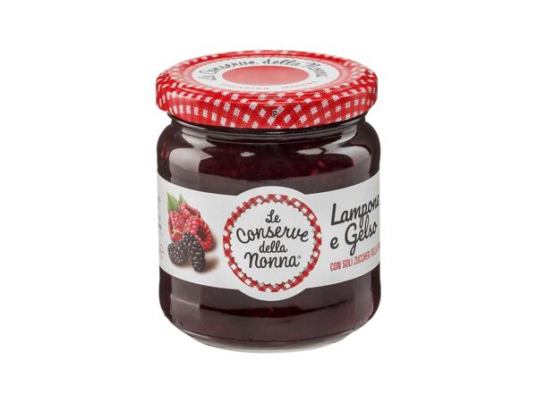 Raspberry and Mulberry Compote