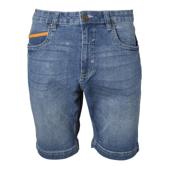 Jeansbermuda voor heren