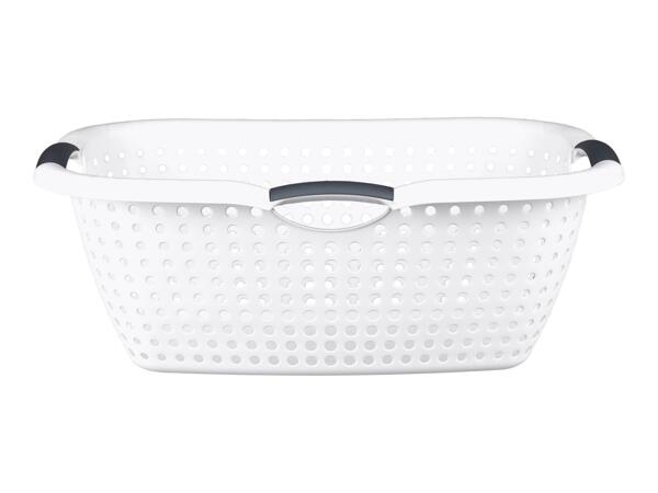 Livarno Home Laundry Basket - White