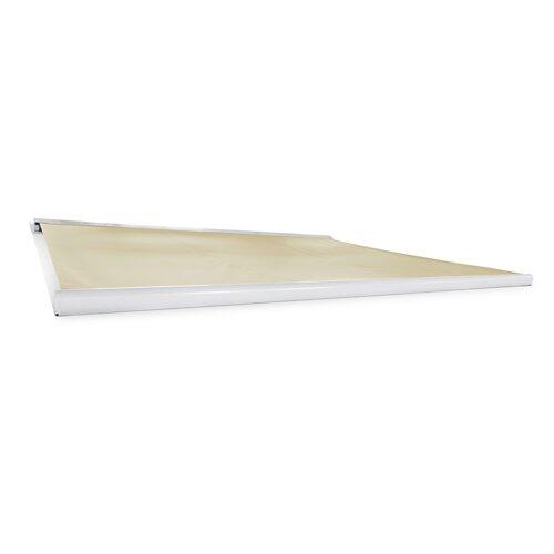 HOME DELUXE ELOS Vollkassettenmarkise sandfarben 350 x 250 cm inkl. Windsensor