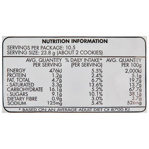 Butternut Snap 250g