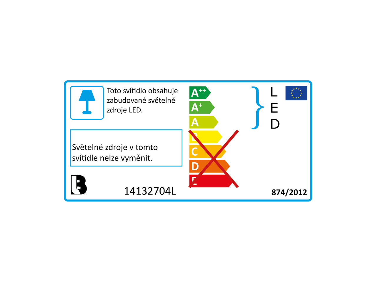 LED svítidlo se 2 barevnými odstíny