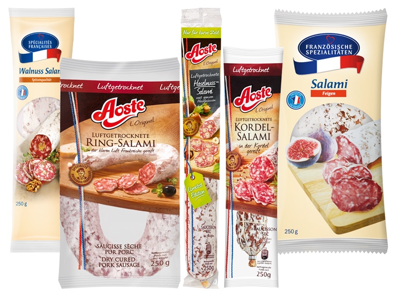 SPÉCIALITÉS FRANCAISES/AOSTE Salami
