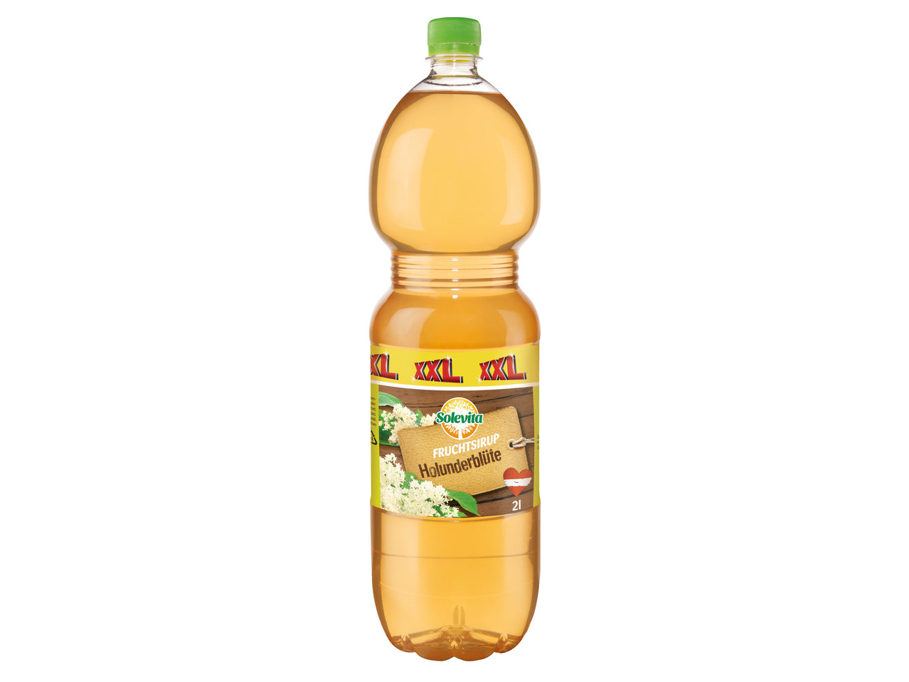 SOLEVITA Holunderblütensirup 1,5 l + 0,5 l gratis