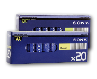 SONY Batterien Megapack