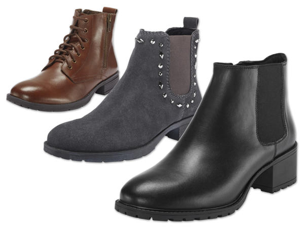 FOOTFLEXX(R) Damen Leder-Stiefeletten1