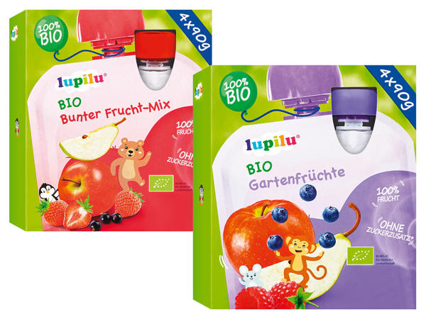 LUPILU Bio-Früchte Quetschbeutel
