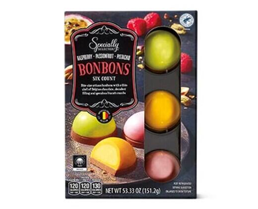 Specially Selected 
 Belgium Chocolate or Fruit Bon-Bons