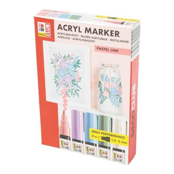 MARABU(R) 				Acrylfarbe oder -stifte