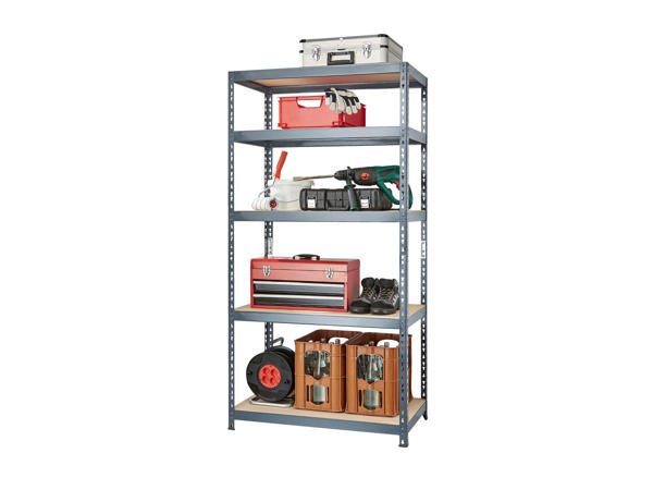 Metal Shelving Unit
