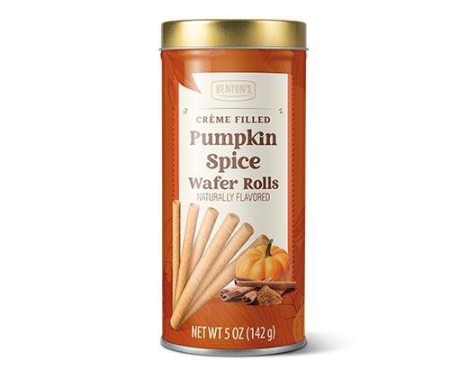 Benton's Fall Creme Wafer Rolls Pumpkin Spice or Salted Caramel
