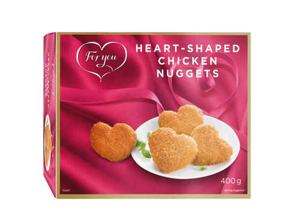 Heart-Shaped Chicken Nuggets