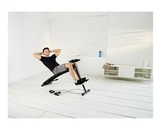 Crane 
 Sit-Up Bench with Exercise Bands