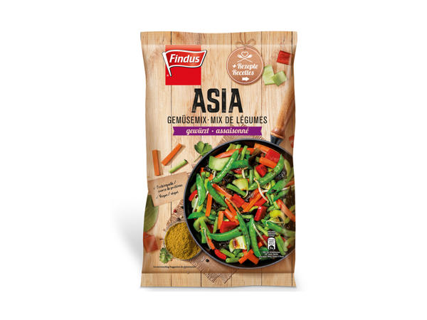 Mix de légumes asiatique Findus