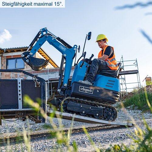 SCHEPPACH Mini Bagger EXC815