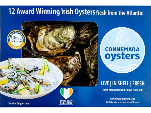 Dozen Connemara Oysters