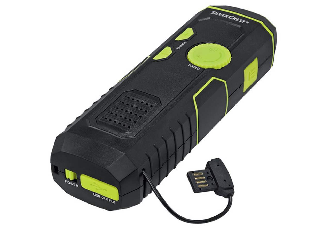 SILVERCREST Dynamo Camping Radio with Light