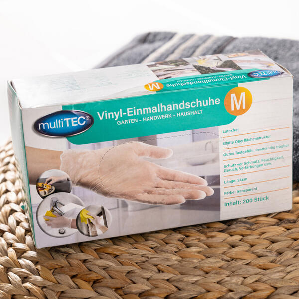 Vinyl-Einmalhandschuhe 200er