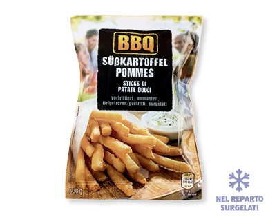Patatine fritte da patate dolci BBQ