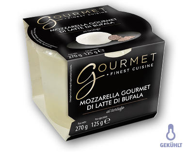 GOURMET FINEST CUISINE Büffelmozzarella mit Trüffel