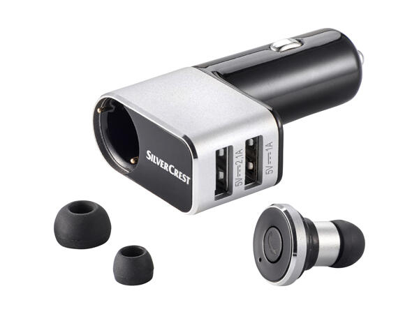 SILVERCREST(R) Håndfrit Bluetooth(R)-sæt