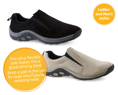 Suede Slip-ons