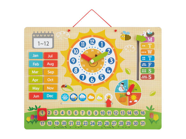 Playtive Wooden Laptop / Magnetic Clock