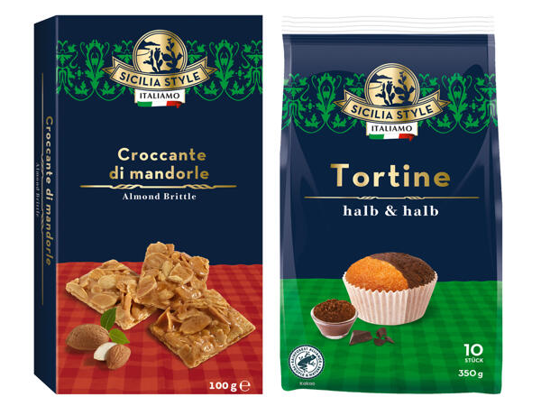 Krokant oder Tortine Kleinkuchen