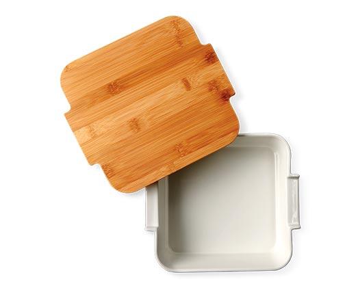 Crofton 
 Casserole Dish with Wood Lid
