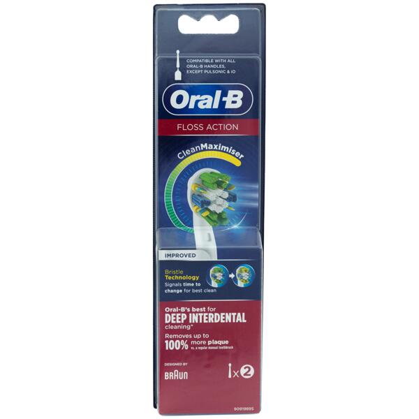Brossettes Oral-B Floss action