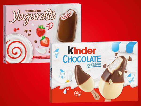 Chocolate oder Yogurette Eis
