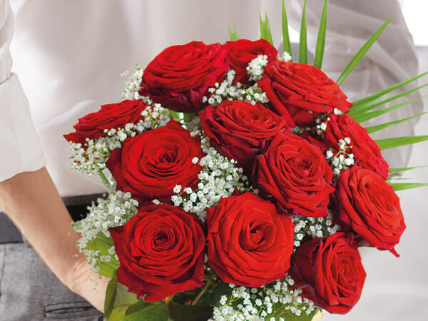 Bouquet de roses "Large Red Naomi"
