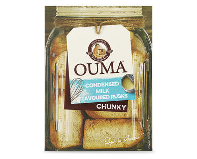 OUMA South African Condensed Milk Rusks 500g