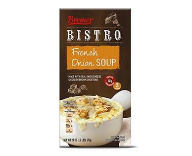 Bremer Bistro 
 Broccoli Cheddar or French Onion Soup