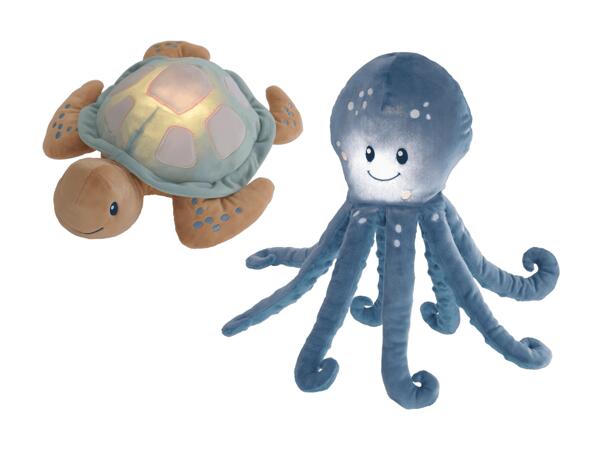 Animal en peluche avec veilleuse à LED