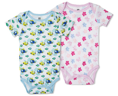 L&D 3-Pack Baby Bodysuits