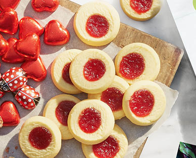 Jam Drop Shortbread 300g