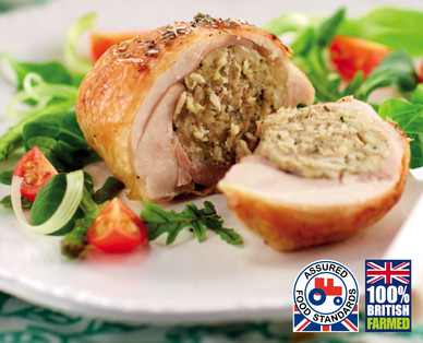 British Sage & Onion Stuffed Chicken Thighs