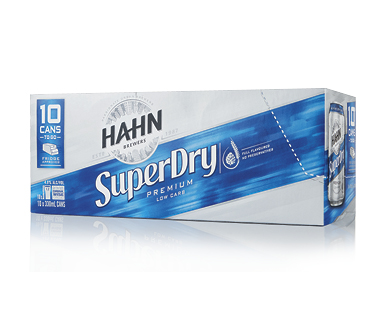 Hahn Super Dry 10 x 330ml