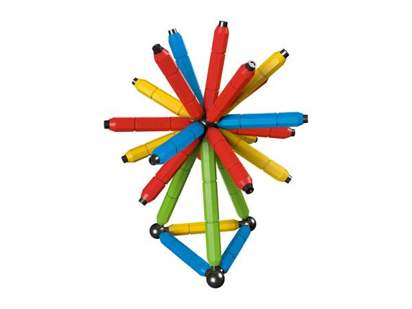 Playtive Multicoloured Magnetic Building Set