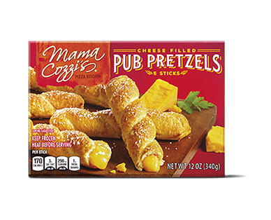 Mama Cozzi's Pizza Kitchen Cheese Filled Pub Pretzels