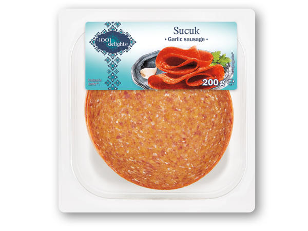 1001 DELIGHTS Sucuk i skiver